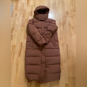 Lululemon wunderpuff down jacket • long parka women’s 8